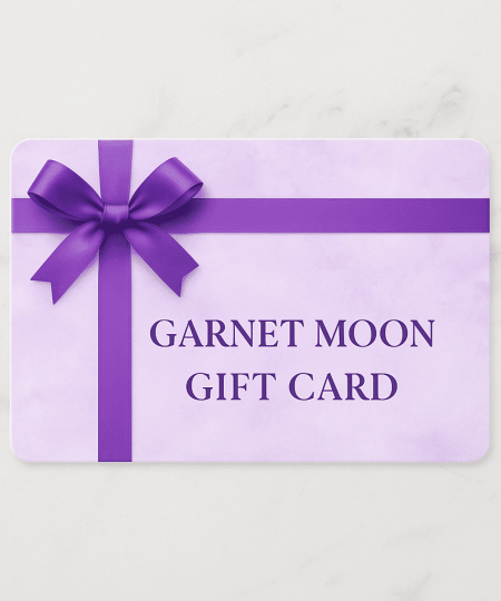 Garnet Moon Gift Cards | Healing Fertility & Wellness