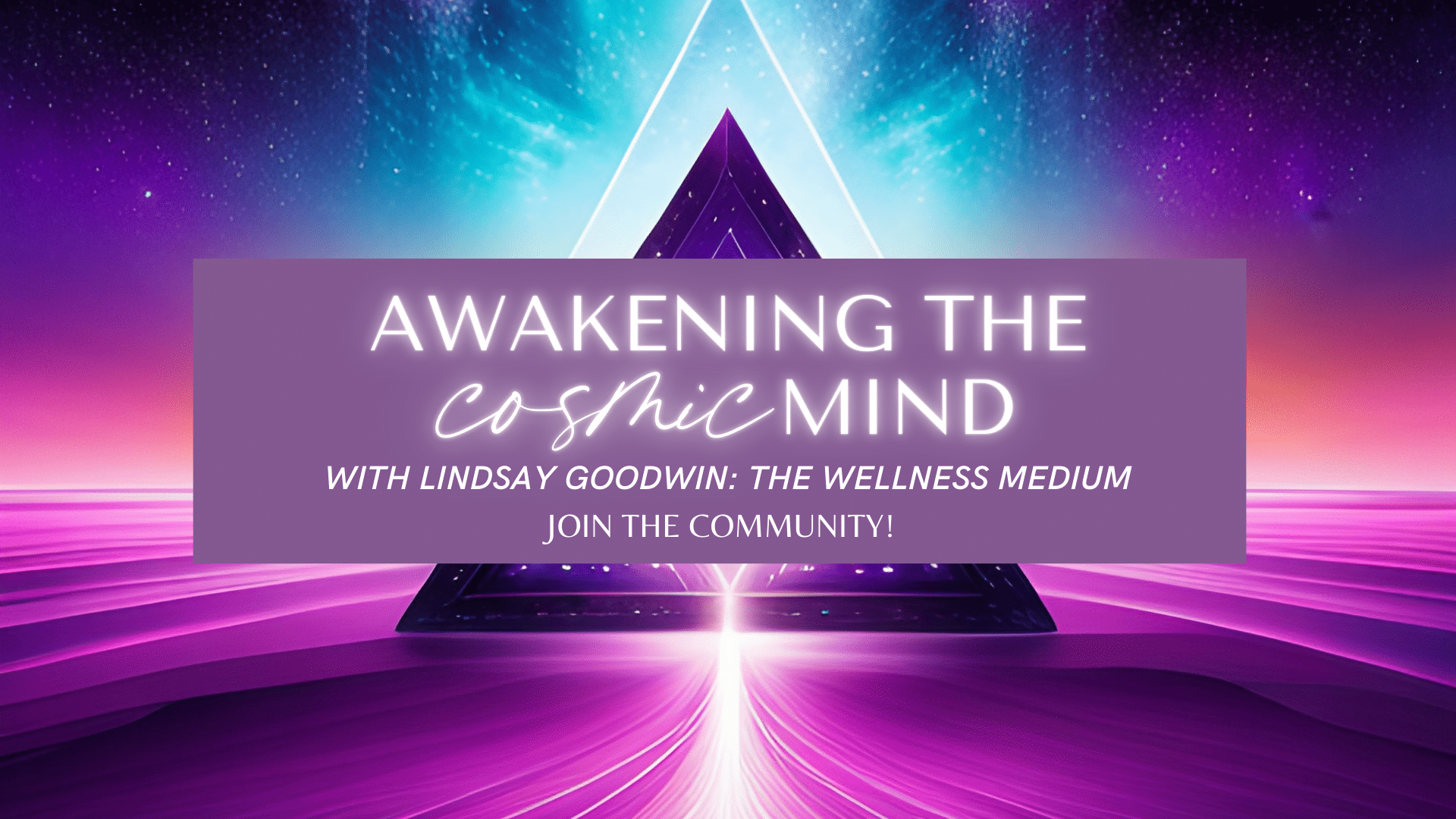 Join Awakening Your Cosmic Mind Facebook Group with Lindsay Goodwin, Garnet Moon.