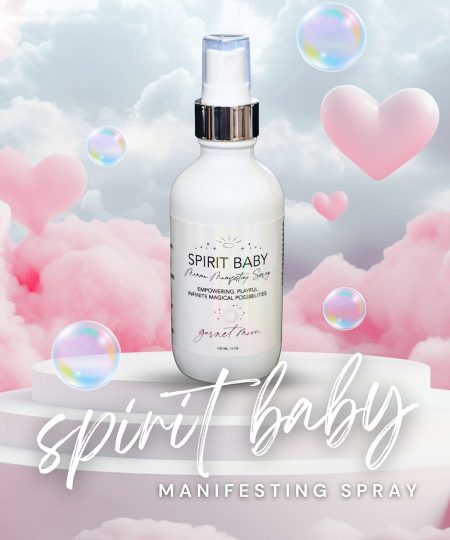 Spirit Baby Manifesting Spray. Garnet Moon.