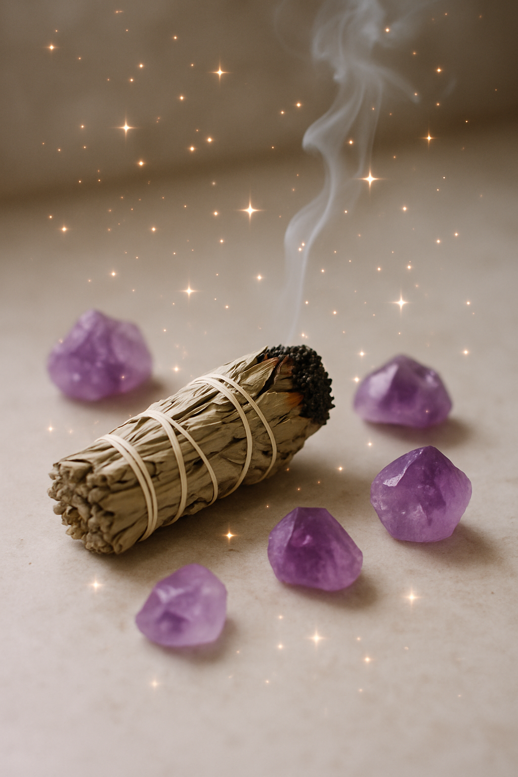 How to Cleanse Negative Energy Without Sage | Smudge Spray. Garnet Moon.